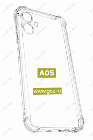 Husă Silicon Transparentă Samsung A05 4G– Protecție Slim Anti-Șoc, TPU Clar