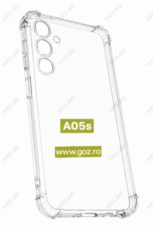 Husă Silicon Transparentă Samsung A05s – Protecție Slim Anti-Șoc, TPU Clar