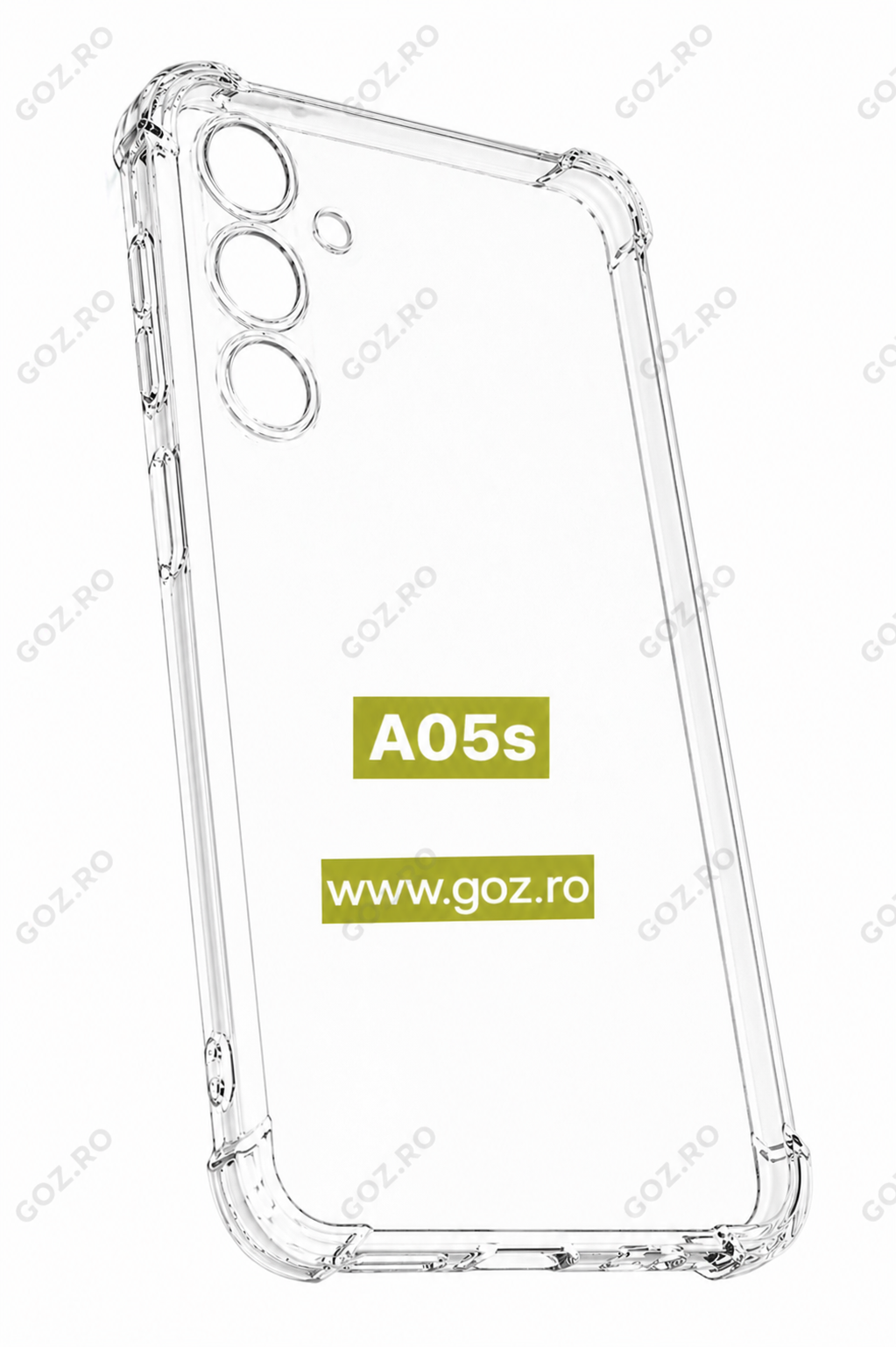 Husă Silicon Transparentă Samsung A05s – Protecție Slim Anti-Șoc, TPU Clar