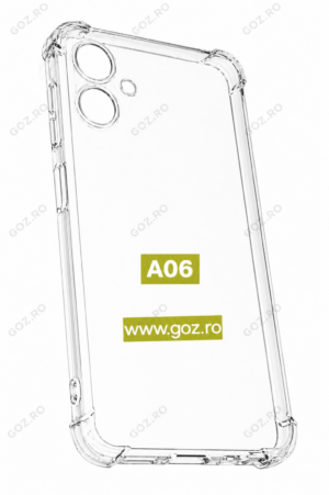 Husă Silicon Transparentă Samsung A06 – Protecție Slim Anti-Șoc, TPU Clar
