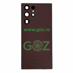 Galaxy S22 Ultra/S908B Capac Spate Burgundy Original Swap