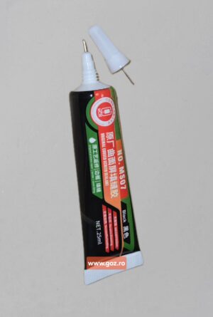 No. MS07 Black Silicon Adesive 25ml
