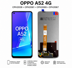 Oppo A52 4G Ecran/Display Fara Rama