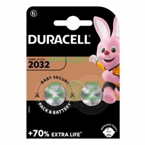 Baterie Duracell CR2032 Lithium +70% Extra Life