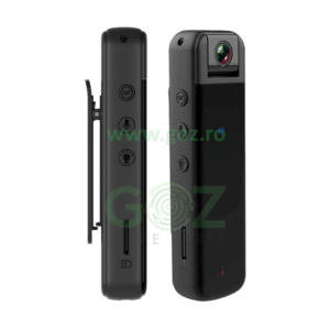 CS05 Body Camera HD WiFi Night Vision 1080P cu Lentilă Rotativă 180° și Înregistrare Audio/Video