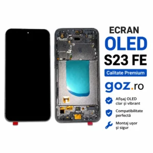 S23 FE Ecran/Display OLED Cu Rama Graphite