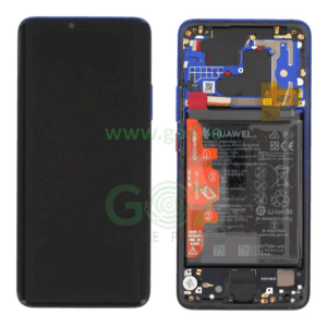 Huawei Mate 20 Pro/LYA-L09 Ecran/Display Cu Rama Blue si Baterie Service Pack