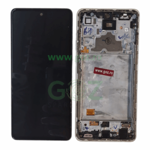 Galaxy A72/A725 Ecran/Display Rama Argintie - Din dezmembrari