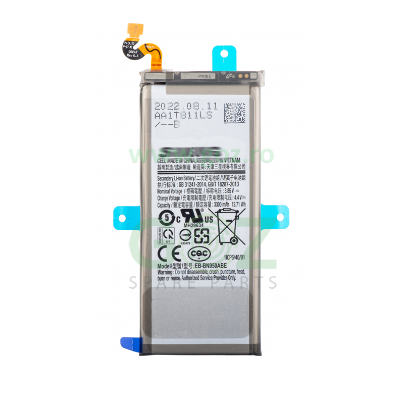 Galaxy Note 8/N950 Baterie/Acumulator EB-BN950ABE Li-Ion 3300 mAh – Service Pack