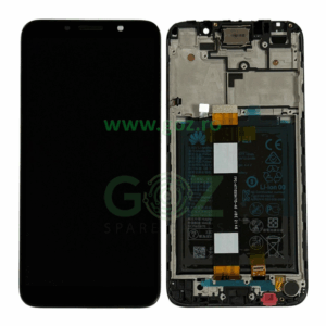 Huawei Y5p 2020 Ecran/Display Negru Cu Rama + Baterie - Service Pack