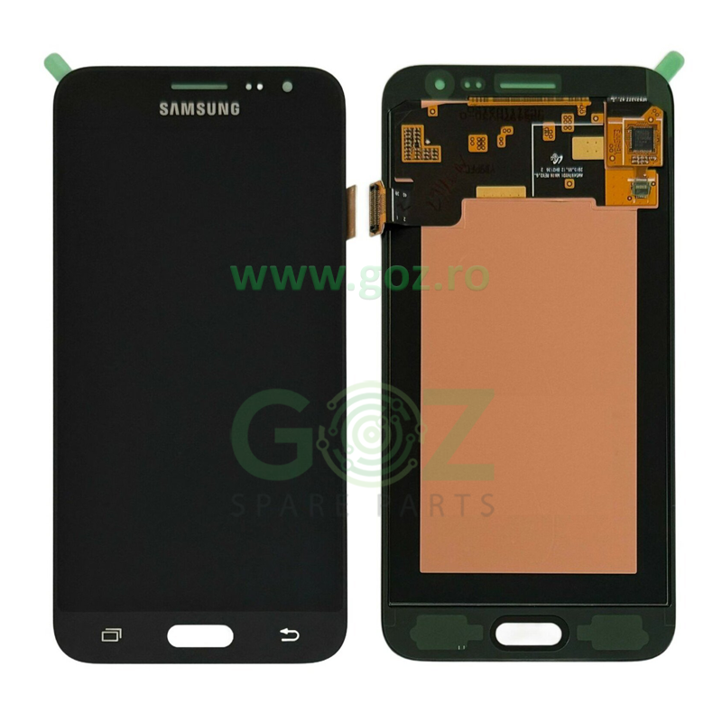 Galaxy J3 2016 / J320 Ecran/Display Fara Rama Negru - Service Pack