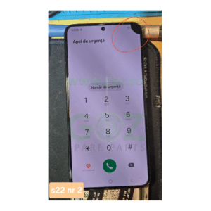 Galaxy S22 5G / S901 Ecran/Display Cu Rama Neagra (Dot 2)