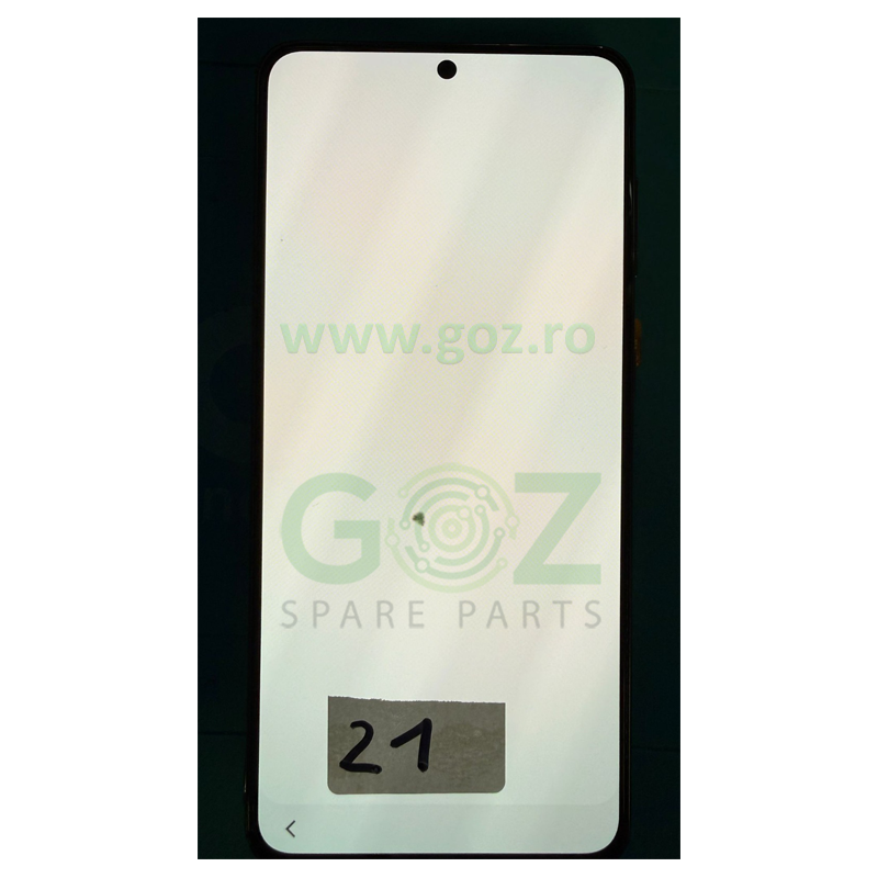 Galaxy S21 5G / G991 Ecran / Display Original cu Rama Black - Din Dezmembrari (Shadow 21)