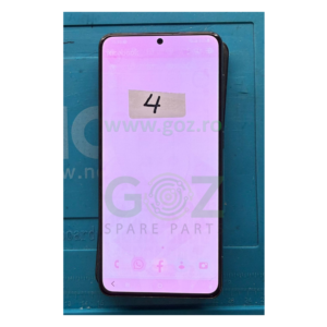 Galaxy S21 5G / G991 Ecran / Display Original cu Rama Black - Din Dezmembrari (Burn 4)