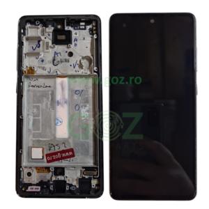 Galaxy A52 4G / 5G Ecran/Display Cu Rama Negru - Din Dezmembrari