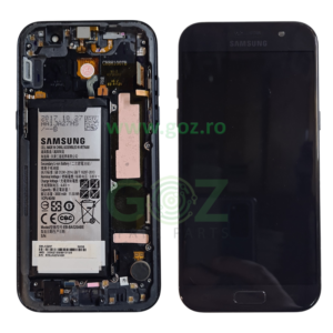 Galaxy A5 2017 / A520 Ecran / Display Cu Rama Black – Din Dezmembrări