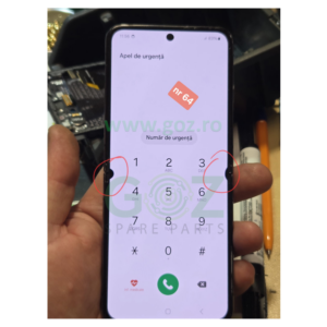 Galaxy Z Flip5 / F731B Ecran / Display Cu Rama Graphite – Din Dezmembrari (Stain 64)