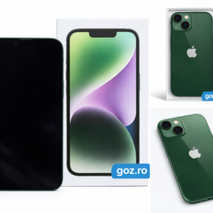 iPhone 13 128GB Verde Impecabil | Baterie 79% | Fără zgârieturi | Cutie originală