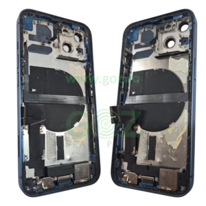 iphone 13 Corp / Body Albastru Cu Sticla Fisurata si Rama Albastra / Nota 7/10 / Nr. 10