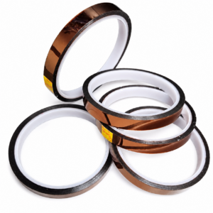 Bandă Adezivă KAPTEN 10mm x 33m – Protecție Termică până la 260°C pentru Microsoldering, GSM și Electronică