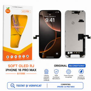 Ecran iPhone 16 Pro Max Soft OLED RJ 6111RR – Display Compatibil Premium